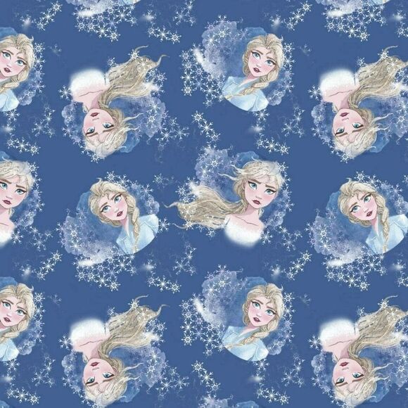 Disney Frozen 2 Elsa Cotton 1 Yard Precut Fabric NEW - Picture 3 of 5